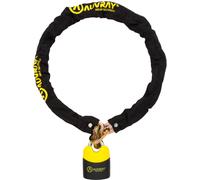 Auvray K-Block Chain / Pad Lock, catena di bloccaggio 120 cm male Nero/Giallo