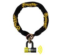 Auvray Lucchetto A Catena Con Allarme Disc Xtrem Mini D.13.5 L.100 Sra