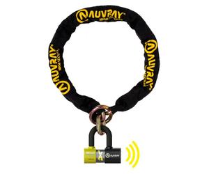 Auvray Lucchetto A Catena Con Allarme Disc Xtrem Mini D.13.5 L.100 Sra