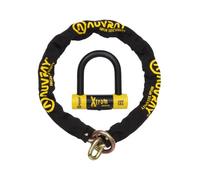 AUVRAY set catena con maglia a laccio e lucchetto XTREM MEDIUM - 100 cm, 13,5 mm