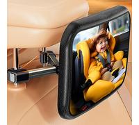 auvstar Specchietto Retrovisore Bambini,Specchio Retrovisore Bambino 360° Orientabili e Infrangibile, Specchietto Retrovisore Auto,Specchio Auto Bambini per Sedili Posteriori di Sicurezza