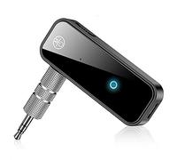 aux bluetooth auto ricevitore bluetooth trasmettitore bluetooth per tv,4in1 ricevitore bluetooth aux chiavetta bluetooth 5.0 vivavoce bluetooth per auto Funzione di riproduzione con 3.5mm AUX