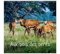 Aux Bois des cerfs (Calendrier mural carré 2026 30 x 60 cm (ouvert)) Calendrier double avec une page pour vos prises de notes
