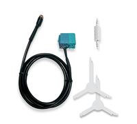 Aux Cavo compatibile Fiat Bravo dal 2007 kit estrazione e adattatore doppio jack