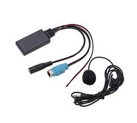 Aux in Adattatore Cavo Stereo, Auto a Massima velocità 5.0 Microfono con Sostituzione del Microfono Rimovibile per Alpino 2009 -up