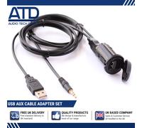 Aux USB Interfaccia per Peugeot Adattatore Bracciolo Box 1007 107 Citroen Atd