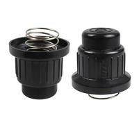 AUXBC 2 tappi di accensione a pulsante per batteria AA con molle e filettatura di montaggio, interruttore di accensione di ricambio per braciere a gas, barbecue e generatore di scintille per barbecue