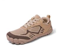 AUXDIQ Scarpe da Immersione Donna Uomo Scarpe da Scoglio Scarpe Barefoot Scarpe da Mare Scarpette da Bagno, Marrone, 37 EU