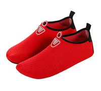 AUXDIQ Scarpe da Immersione Scarpe da Scoglio Scarpe Barefoot Scarpe da Mare Scarpette da Bagno Donna Uomo Rosso 43/44 EU
