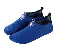 AUXDIQ Scarpe da Immersione Scarpe da Scoglio Scarpe Barefoot Scarpe da Mare Scarpette da Bagno Donna Uomo Blu 43/44 EU