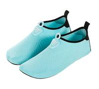 AUXDIQ Scarpe da Immersione Scarpe da Scoglio Scarpe Barefoot Scarpe da Mare Scarpette da Bagno Donna Uomo Azzurro 41/42 EU