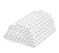 AUXHCYL 100Pcs Stick Colla a Caldo 7mm x 100mm, Trasparenti Colla Caldo per Riparazioni Fai Da Te, Colla a Caldo Ricariche per Pistola Colla a Caldo per Incollare Legno, Plastica, Carta