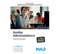 Auxiliar Administrativo/a de la Administración General del Estado (Acceso libre). Test