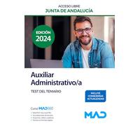 Auxiliar Administrativo/a de la Junta de Andalucía (Acceso Libre). Test
