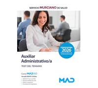 Auxiliar Administrativo/a del Servicio Murciano de Salud. Test del temario
