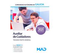 Auxiliar de cuidadores de la Administración general de la Comunidad Autónoma de Galicia. Temario parte general