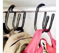 AUXPhome Confezione da 2 ganci per zaino, resistenti, per borse e borse, grandi ganci per appendere borse, cinture, cappelli, zaini per laptop, jeans, borse da viaggio, reggono fino a 9 kg