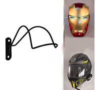 AUXPhome Design professionale - Appendiabiti da parete per casco da moto, gancio per Iron Man/Scout Trooper/Hockey/Equestrian/casco da baseball (senza casco)