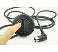 AUXPhome - Interruttore a pulsante a due pulsanti, a 5 pin, con braccio laterale, per sedia reclinabile, con controllo manuale, rotondo, montato per la maggior parte delle marche