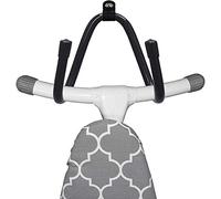 AUXPhome - Supporto per asse da stiro, in metallo, montaggio a parete, per appendere l'asse da stiro, regolabile, adatto per tutte le asse da stiro, per lavanderia, ripostiglio, garage