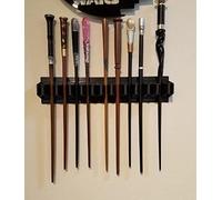 AUXPhome Supporto per espositore supporto in plastica per 10 Bacchetta Harry Potter Silente Hermoine Wand Collection Weasley Twins espositore per bacchette decorazione per bacchetta (senza bacchetta)