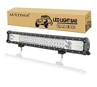 AUXTINGS 22 pollici 56 cm 324 W LED Light Bar 7D Lens Spot Flood Combo Fascio Impermeabile Doppia Fila LED Lavoro Luci di Guida per Off Road Jeep ATV AWD SUV 4WD 4x4 Pickup