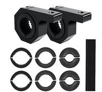 AUXTINGS 2PCS 1,9 cm/2,5 cm/3,2 cm LED HID work Light staffe di montaggio orizzontale Bull bar Mount morsetto del tubo roll Cage Holder for ATV UTV 4 x 4 Offroad auto camion
