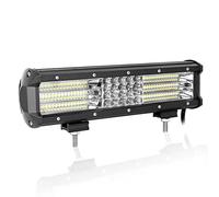 AUXTINGS 30.8 cm 330W barra luminosa a LED da lavoro fascio di luce per camion trattori 4x4 barca fuoristrada fendinebbia,12V 24V impermeabile IP67