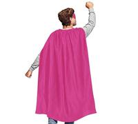 AUYAO Costume da Eroe per Adulti Set Completo, Unisex, 2 Pezzi Vestito Mantello con Maschera per Carnevale Halloween Feste Cosplay