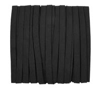 AUYAO Elastica Banda per Cucito, 14M*1CM Ampio Nastro Elastico Piatto, con Dispositivo di filettatura, Rotolo di Elastico per Cucito per Pantaloni, Cucire Vestiti, Artigianato DIY(Nero)
