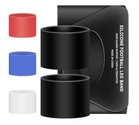 AUYAO Supporto per Parastinchi in Silicone, Shin Guard Stay Grip Tape Parastinchi, Supporto Antiscivolo per Stinchi da Calcio, Calcio Caviglia Strap per Calciare Corsa e Ciclismo