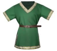 AUYAO Tunica Medievale per Bambini Costume Cavaliere con Lacci Carnevale