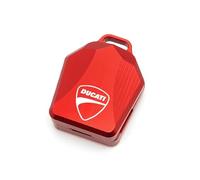 AUytcin guscio chiave moto Per Ducati Monster 600 620 696 748 800 848 999 1098 900 1198 S2R S4 Copertura Della Cassa Chiave Borsette Portachiavi Portachiavi Accessori Moto(Key Cover Red A)