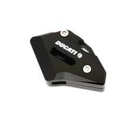 AUytcin guscio chiave moto Per Ducati Scrambler 400 800 1100 Nuova Copertura Della Cassa Chiave Borsette Parti Di Protezione Portachiavi Portachiavi Catena Chiave CNC Accessori Moto(Key cover Black)