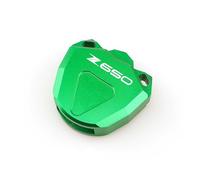AUytcin guscio chiave moto Per KA@&WASAKI Z650 Z 650 /ABS Accessori Moto CNC Custodia Con Chiave Shell E Ricamo Portachiavi Portachiavi(Cover Green)