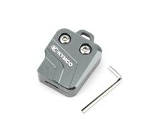AUytcin guscio chiave moto Per KYMCO Xciting 200 250 300 Come X-town 125 CT250 CT300 125i 200i 300i 350i Portachiavi Portachiavi Moto Chiave Borsette Caso Della Copertura(Key cover Titanium)