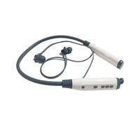 AUYXSSZ Auricolare appeso al collo Display di alimentazione compatibile con Bluetooth Controllo del pulsante di ricarica rapida Sostituzione della scheda di, Bianco, Tipo 2