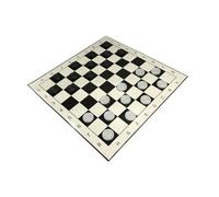 AUYXSSZ Dama portatile per bambini, gioco da dama, scacchiera pieghevole classica, viaggio all'aperto e divertimento, pianificazione strategica, gioco da da