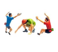 AUYXSSZ Figure di arrampicata su roccia personalizzate, aggiunta a scenari di diorami e layout di modelli, maneggevoli e ben dipinte a mano, progetti fai da, 3 pezzi