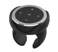 AUYXSSZ Kit Bluetooth wireless per auto, pulsante di controllo multimediale che consente di controllare facilmente la musica con la punta delle dita durante, argento
