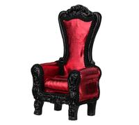 AUYXSSZ Mini divano con schienale alto, modello di poltrona per bambole, compatibile con divano 112 per scenario diorama simulato, modello di bambola singola , rosso , 8.5x16 cm