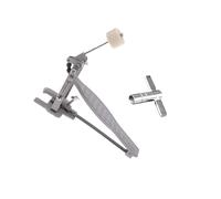 AUYXSSZ Pedale per batteria a catena, pedale per esercitarsi, componente chiave per batteristi concentrati sulla manutenzione del suono e per grancassa, Argento, 26x15x10cm