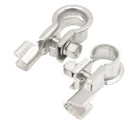 AUYXSSZ pezzi/set per terminali per auto, batteria leggera, 2 pezzi, morsetto terminale resistente alla corrosione, auto, facile da collegare