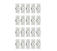 AUYXSSZ Pratica lampada a LED con perline di luce ottica per molteplici usi Comoda lampada a LED diodi emettitori di luce in ABS, 3V 50 PZ