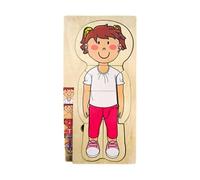 AUYXSSZ Puzzle educativi robusti per bambini piccoli che stimolano la creatività e le capacità analitiche, senza sbavature o schegge, puzzle educativi per