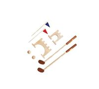 AUYXSSZ Set da minigolf per bambini, set da golf per bambini dai 3 ai 5 , giocattolo stimolante in legno per , gioco coinvolgente per e bambine, kit di