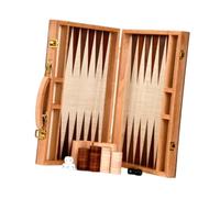 AUYXSSZ Sofisticata Opzione Artigianale per Il Gioco del Backgammon per l'arredamento Il Set da Backgammon Funge Sia da Strumento di Gioco Funzionale Che da