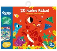 Auzou 20 piccoli enigmi dinosauri per piccoli esploratori, laminati, 3+