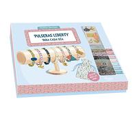 Auzou creatife -I miei Braccialetti Boho Chic e Liberty per Ogni Giorno della Settimana, Multicolore, Medio (1)