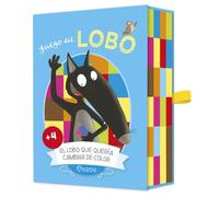 Auzou - Gioco di carte Lupo che voleva cambiare colore, multicolore (XOU9509091)